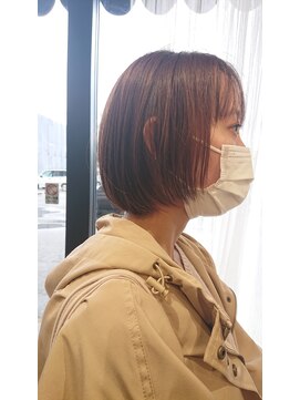 ケーオーエスビューティー(K O S beauty) マッシュみたいな姫カットのボブ