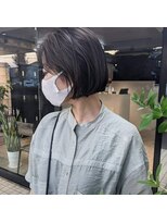 ローハ アゲオ(Lowha -ageo-)&nbsp;シンプルボブ×外国人風透明感カラー