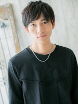 グルーミングサロン バーバー キャッスル 北浦和西口(Grooming salon Barber Castle)&nbsp;サイドパートダークアッシュスマートマッシュP