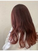 愛され韓国ウェーブピレンジカラー無造作ウェーブロング20代30代