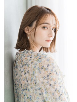 エレノア 池袋店(Eleanor) 切りっぱなしボブシースルーバング