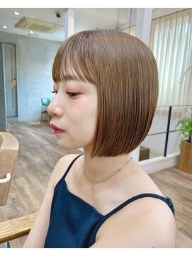 ベル 表参道Terrace(Belle) ぱつっとバング×小頭ボブ