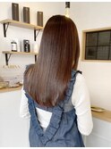髪質改善ストレート