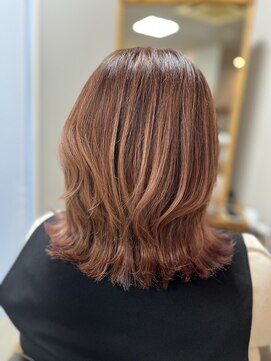 リシャール(R’E CHALE) ハイライト×カシスオレンジ