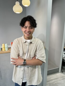 ヘアーメイク ネイキッド(Hair make Naked) 波巻きスパイラルパーマ