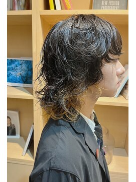 モーブ 代官山(mauve) ロングウルフ×エモパーマ