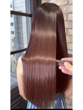 ナナシ(nanac) 髪質改善トリートメント+艶カラー+韓国風カット