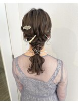 サロンナビ(Salon Navi)&nbsp;ゆるふわ編みおろしhair