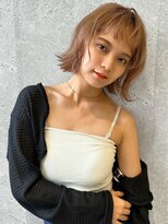 アース オーセンティック 武蔵小山店(EARTH Authentic)&nbsp;ベージュ_コテ巻き_ブリーチ_武蔵小山_パーマ_小顔_オシャレ