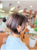 ◆大人のバランスショートボブ