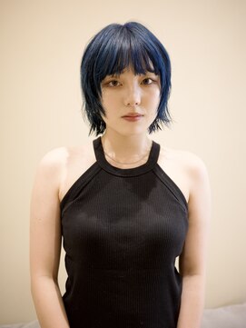 ネロ ヘアサロン ネイビー 渋谷(NERO HAIRSALON NAVY) 【赤津美奈】レイヤーボブ　ブリーチ　ダブルカラー