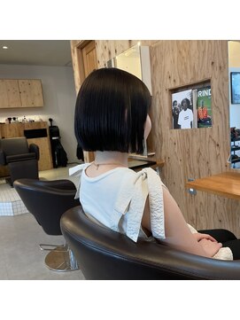 ベンジー 薬院大通店(benji) ボブ/ミニボブ/地毛風ストレート