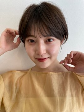 ロシェ 横浜店(loche) 小顔耳かけショート×くすみベージュ[横浜駅]