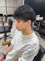 メンズ リコ(MEN'S RICO) ツイストスパイラルツイスパメンズマッシュメンズパーマ【大和】