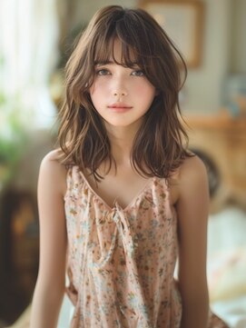 アルトリスト(Altruist Aging×HAIR&SPA) ☆オリーブグレーココアベージュ小顔クラゲヘアー/黒髪/髪質改善