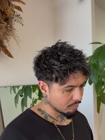 スタジオフィット(STUDIO FITTO)&nbsp;Åツイストパーマ、白メッシュÅ