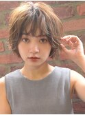 ゆるふわショートパーマ