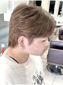 ジェンダーレスショートマッシュ(アディクシーカラー)