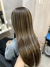 【白髪ぼかし&ダメージレス】カット＋3Dハイライト　￥15800