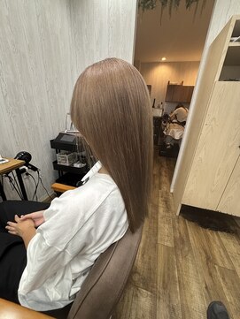 テーラヘアー 木更津本店(TELA HAIR) ロング×ベージュカラー