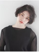 モッズ ヘア 福岡姪浜店(mod's hair) くせっぽニュアンスショートボブ