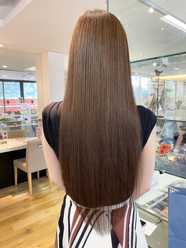 シーン(SCENE) 髪質改善/縮毛矯正/レイヤーカット/セミロング/伸ばしかけヘア