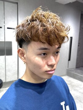 テクト バイアッシュ 吉祥寺店(Tect by Ash) スペインカールフリンジカットテーパーフェードスパイラルパーマ