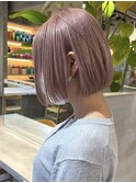ハイトーンミルクティーベージュペールピンクベージュブリーチ◆