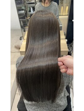 深艶ショコラグレープ×髪質改善カラー