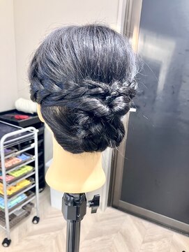 リゾートフォーヘアー 嵯峨店(ReSORT FOR HAIR) 簡単まとめ髪