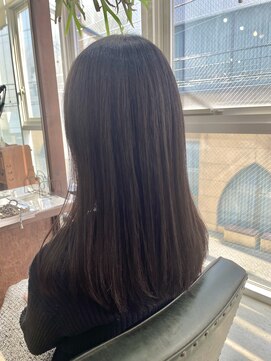 ヘアメイク デザート(HAIR MAKE DESART) 高盛 優芽香【ケア縮毛×艶セミロング】