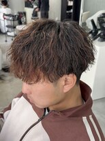 エデアンホンテン メンズサロン(EDEAN 本店 (旧:EDEAN 上通)) 熊本波巻きパーマ シャドウパーマ フェザーパーマ MEN'S HAIR