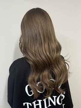 ルーチェヘアー オリーブグレージュカラー