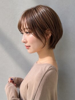 ヘアーリコア(hair recoa)の写真/360度シルエットにこだわる、乾かすだけでしっかり決まるスタイル＊大胆なイメチェンもお任せください！