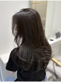 【透明感オリーブグレージュ☆】ヒラバル　チヒロ