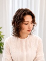 ハク アトリエ(HaKU atelier) ニュアンスパーマくびれヘア透明感ナチュラルウェーブ
