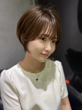 フィルム(FILM) 【FILM村田智寛】大人に似合うマッシュショート×シナモンカラー
