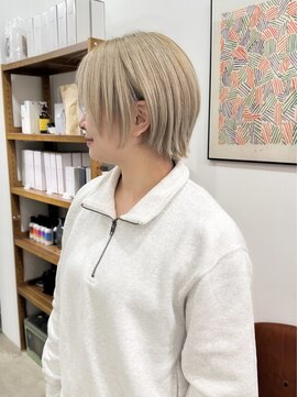 パープル 自由が丘(purple) ハッシュカット/グレージュ/デザインカラー［自由が丘］