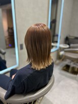 ニーナ ビューティーサロン(NINA Beauty Salon) エクステも馴染む切りっぱなしスタイル!