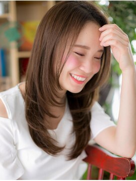 カバーヘア ブリス 大宮西口(COVER HAIR bliss) *bliss大宮*大人かわいい♪好感華やぎ小顔ストレートa!