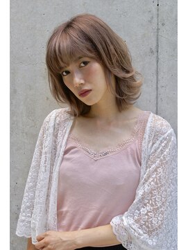 アクト 三鷹店(ACT) マッシュウルフピンクグレージュ