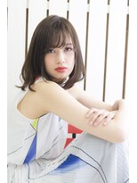 ハナブサ 藤江店(HANABUSA)&nbsp;大人かわいい切りっぱなしナチュラルボブ