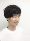 アンニュイウェーブのマッシュヘア