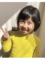 アオヘアーガーデン(ao hair garden)&nbsp;【ao hair garden】キッズボブ×耳掛けワンカール