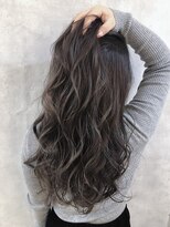 ムウ 難波(MOU)&nbsp;ヘルシーレイヤー_グレージュカラーボブウルフココアベージュ