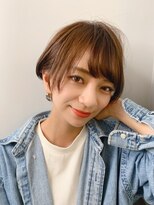 ネオリーブアイム 横浜西口店(Neolive aim)&nbsp;20代30代40代大人可愛い小顔丸みショートボブワンサイド