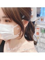 ビューティーコネクション ギンザ ヘアーサロン(Beauty Connection Ginza Hair salon) 【清水style】ことりベージュで無造作毛先パーマ似合わせカット