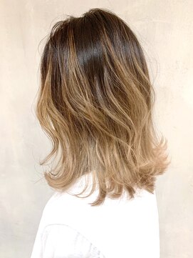 アイティー バイ アルバム 浦和店(IT by ALBUM) ハイライトグラデーション_ココアブラウンセシルカット_ba279273