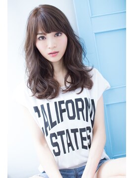 アンヘアー 元町三宮(UNHAIR) 【shiomi H】大人可愛い/グレージュ/ナチュラルウェーブ