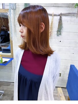 トーク 伊丹本店(TAL'KE) TAL'KE/ブリーチ×オレンジブラウン_611